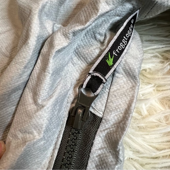 Frogg Toggs Jacket Men's Large Charcoal Gray Rain Light Waterproof Full Zip NWT - Picture 5 of 16